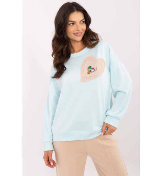 Bluza Damska Model DHJ-BL-20322.72 Light Blue - Italy Moda
