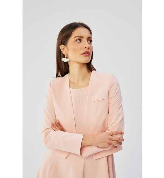 Marynarka Model S368 Powder Pink - Stylove
