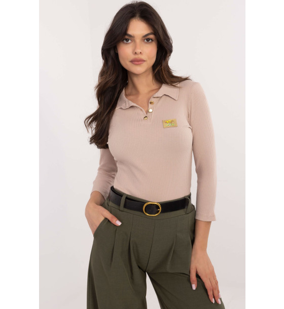 Bluzka Model RV-BZ-9949.11X Beige - Relevance