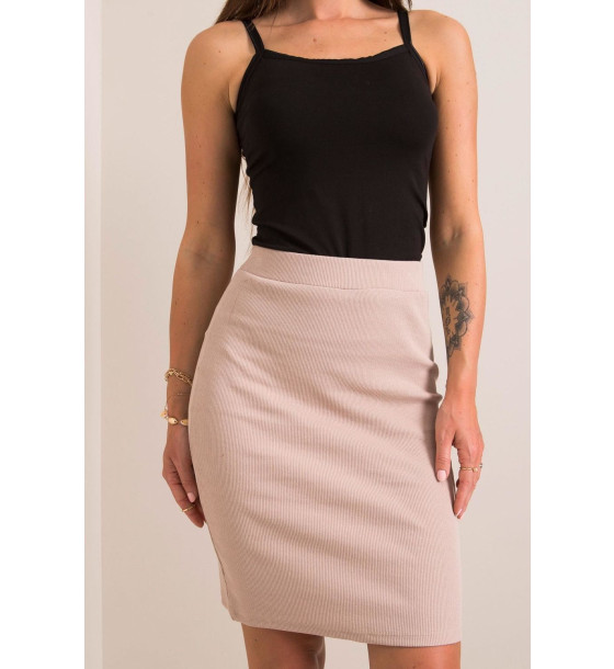 Spódnica Model RV-SD-4271.29P Beige - Rue Paris