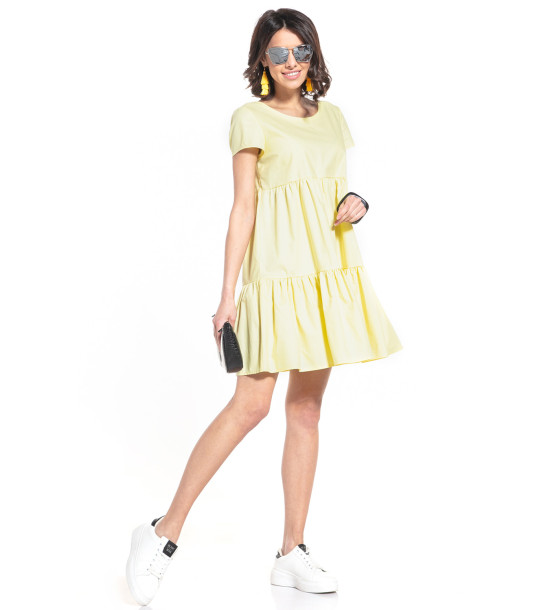 Sukienka Model T337/2 Yellow - Tessita