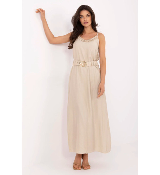 Sukienka Model MI-SK-A6401.00 Beige - Italy Moda