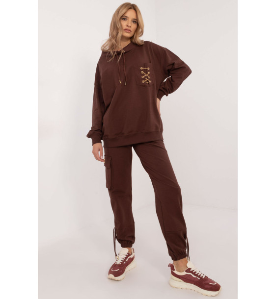 Spodnie Komplet Model CLM-KMPL-1278.08P Brown - Factory Price