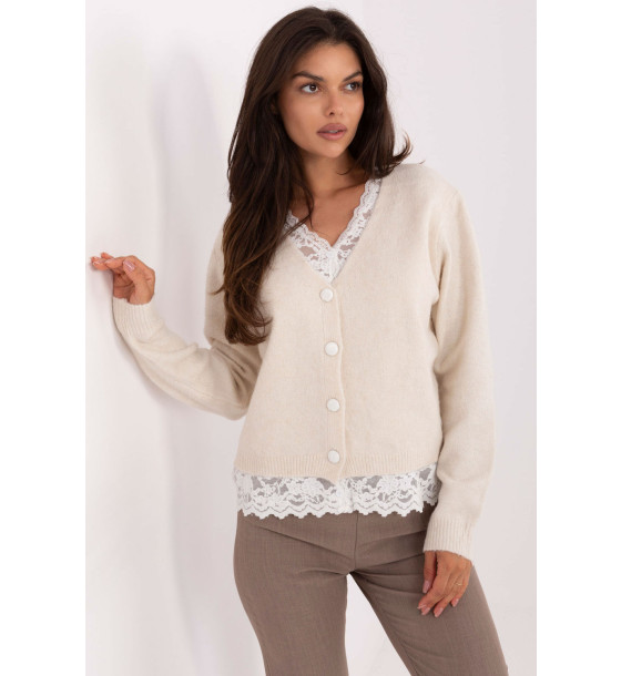 Sweter Damski Model PM-SW-F513.16 Light Beige - Factory Price