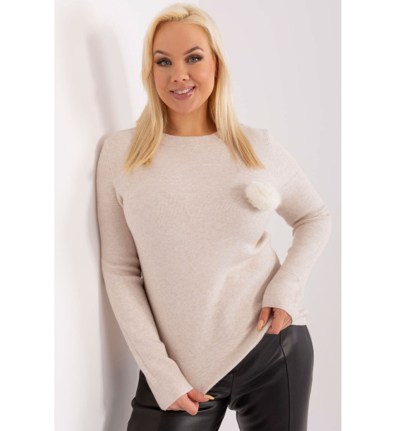 Sweter Damski Model PM-SW-PM-3706.10X Light Beige - Factory Price