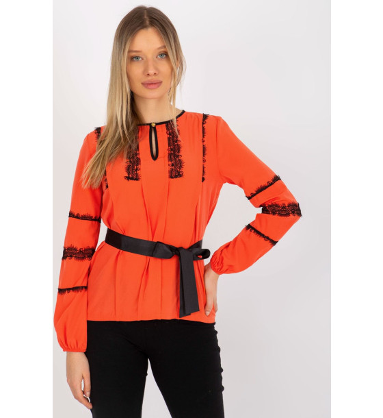 Bluzka Model LK-BZ-506122.35X Orange - Lakerta