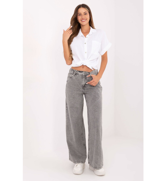 Spodnie Jeansy Damskie Model D80023BG62551G135 Grey - Sublevel