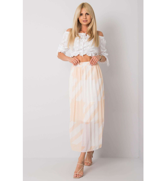 Spódnica Model DHJ-SD-13325.73P Light Beige - Italy Moda