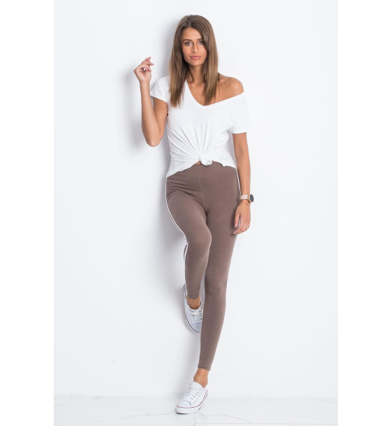 Legginsy Model RV-LG-4954.26 Brown - BFG