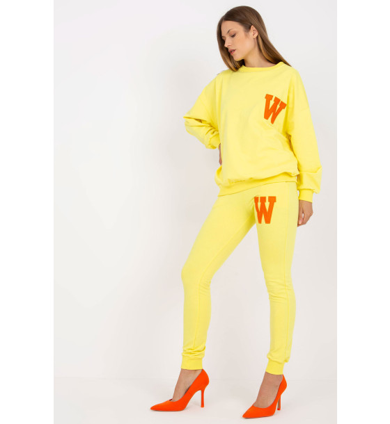 Spodnie Komplet Model FA-KMPL-7893.67 Light Yellow - Fancy