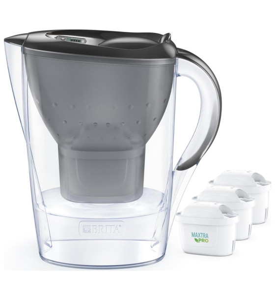 Dzbanek filtrujący Brita Marella+3 Maxtra Pro PP (grafitowy ; 2,4l)