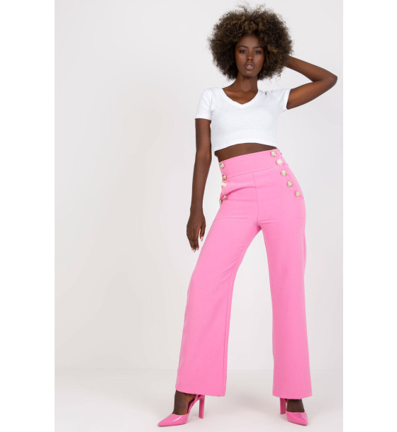 Spodnie Damskie Model DHJ-SP-16008.01X Pink - Italy Moda