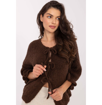 Sweter Damski Model MI-SW-2911.91 Brown - Italy Moda