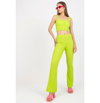 Spodnie Komplet Model DHJ-KMPL-15828 Limonka - Italy Moda