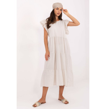 Sukienka Model TW-SK-BI-6-2172.96 Light Beige - Och Bella
