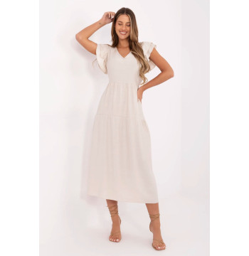 Sukienka Model MI-SK-A2489.21 Beige - Italy Moda