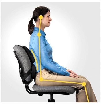 Fellowes Ergonomia podpórka poduszka profesjonalna pod plecy