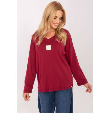 Bluzka Model RV-BZ-A852.51 Bordo - Relevance