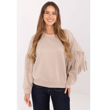 Bluza Damska Model IT-BL-21731.85 Beige - Rue Paris