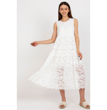 Sukienka Model TW-SK-BI-8246.37X White - Och Bella