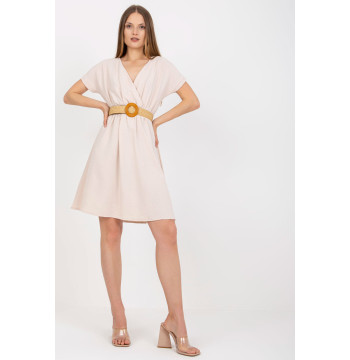 Sukienka Model CA-SK-6308.55 Light Beige - Rue Paris