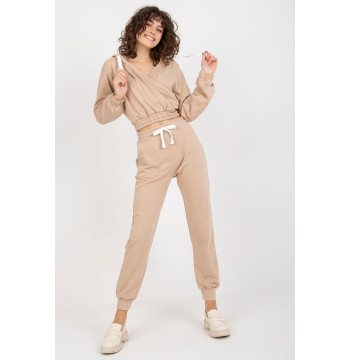 Spodnie Komplet Model EM-KMPL-747.06P Beige - Ex Moda
