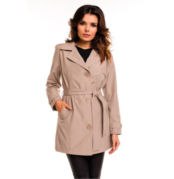 Trencz damski Cabba 04 Beige - Cabba