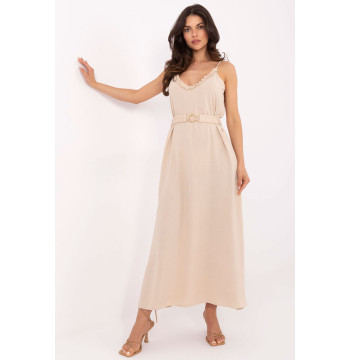 Sukienka Model TW-SK-BI-1458-1.64 Beige - Och Bella