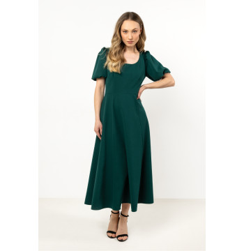 Sukienka Model A709 Bottle Green - awama