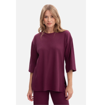 Bluzka Model B301 Śliwka - BeWear