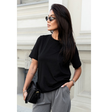Tshirt Damski Model B57 Black - IVON