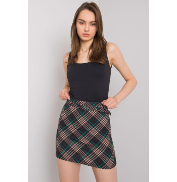 Spódnica Model DHJ-SD-3213.11P Black/Green - Italy Moda