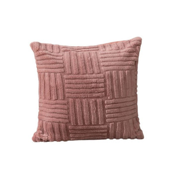 Poszewka na poduszkę dekoracyjna 45 x 45cm puchata PLECIONKA POD150