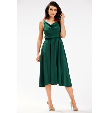 Sukienka Model A579 Bottle Green - awama