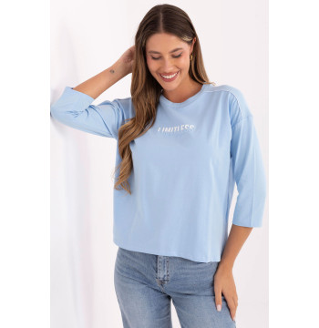 Bluzka Model RV-BZ-A826.89 Light Blue - Relevance