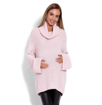 Golf Ciążowy Model 70012C Powder Pink - PeeKaBoo