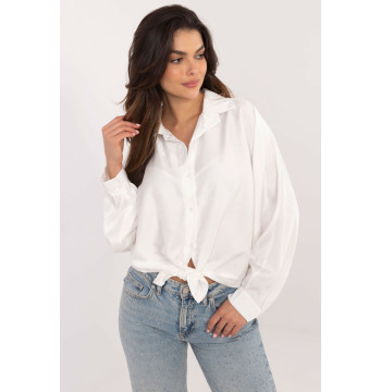 Koszula Damska Model DHJ-KS-16528.34 White - Italy Moda