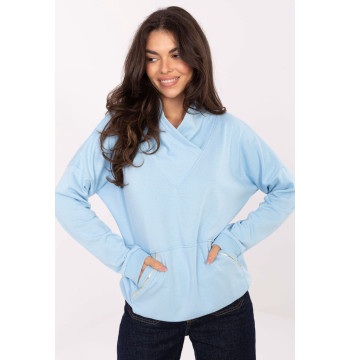 Bluza Damska Model RV-BL-A874.01P Light Blue - Rue Paris