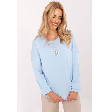 Bluzka Model RV-BZ-A823.49 Light Blue - Relevance