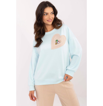 Bluza Damska Model DHJ-BL-20322.72 Light Blue - Italy Moda