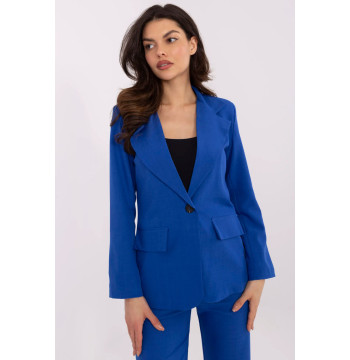 Marynarka Model DHJ-MA-18736.12 Cobalt - Italy Moda