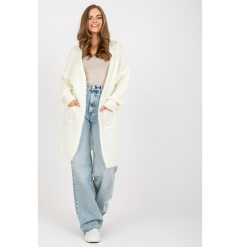Sweter Kardigan Model TW-SW-BI-9019.82 Ecru - Och Bella