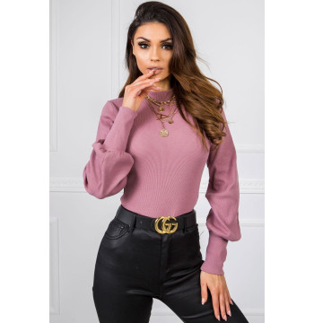 Bluzka Model RV-BZ-5223.15 Dark Pink - Rue Paris