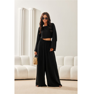 Spodnie Damskie Model Lara CZA SPD0046 Black - Roco Fashion