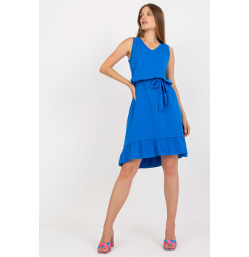 Sukienka Model RV-SK-8049.64 Dark Blue - Rue Paris