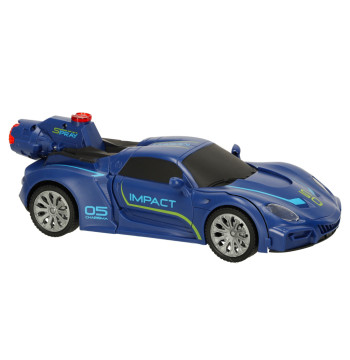 Samochód zdalnie sterowany Transformer Revolt TRANSFORMING ROBOT RACER niebieski