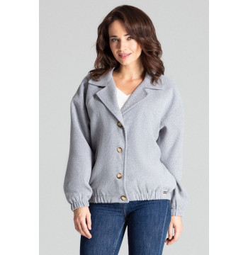 Kurtka Damska Model L075 Grey - Lenitif