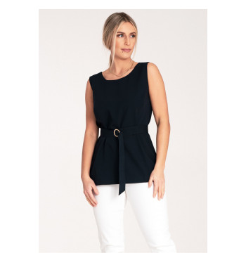 Bluzka Model M1071 Navy - Figl