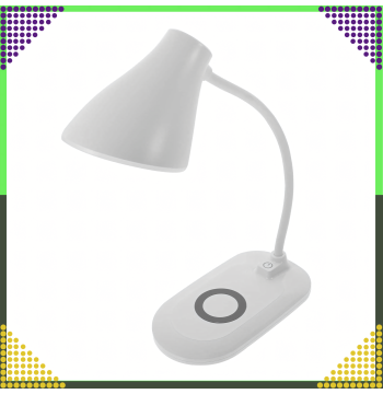 Lampka LED na Biurko Biurkowa Szkolna 3 Tryby Ładowarka Indukcyjna QI USB