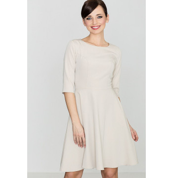Sukienka Model K219 Beige - Lenitif